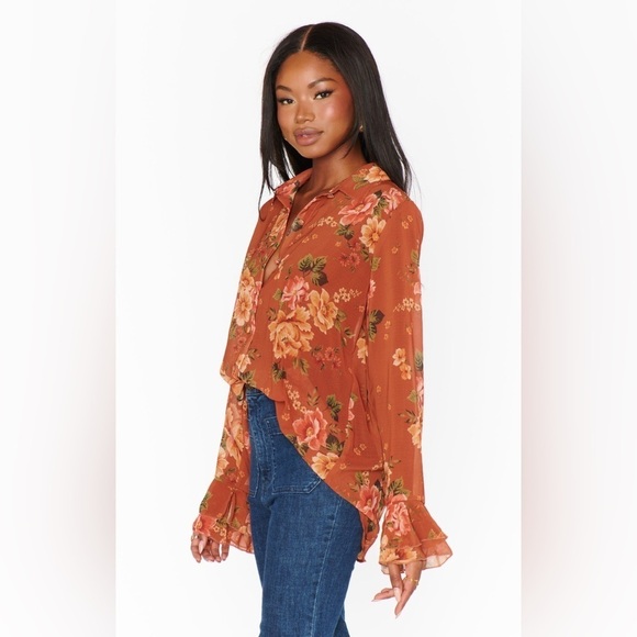 SHOW ME YOUR MUMU Carmela Top In Garden Harvest - Picture 7 of 8